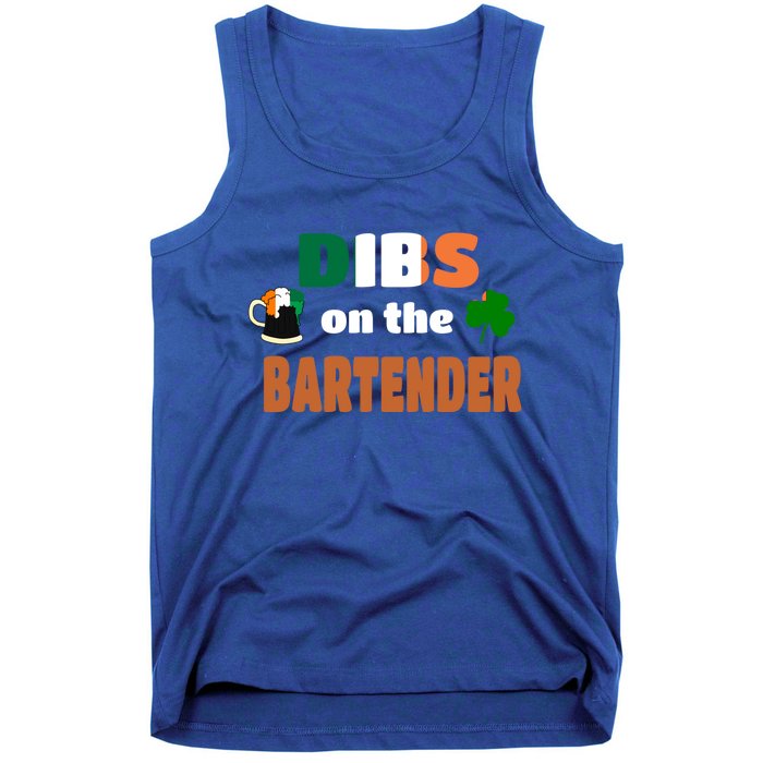 Dibs On The Bartender Cool Gift Funny St Patricks Day Ing Gift Tank Top