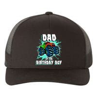 Dad Of The Birthday Boy Monster Truck Birthday Party Gift Yupoong Adult 5-Panel Trucker Hat