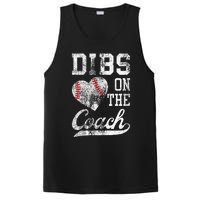 Dibs On The Coach Funny CoachS Wife Quote Cool Baseball Mom PosiCharge Competitor Tank