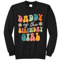  Daddy Of The Birthday Girl Groovy Themed Father Dad Sweatshirt