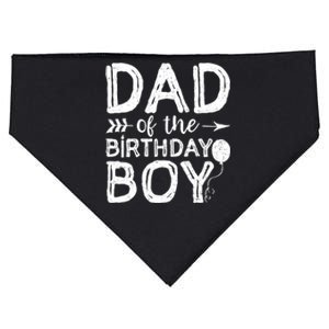 Dad Of The Birthday Boy Dad And Son USA-Made Doggie Bandana