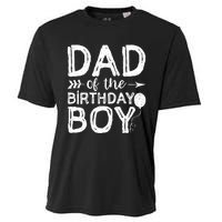 Dad Of The Birthday Boy Dad And Son Cooling Performance Crew T-Shirt