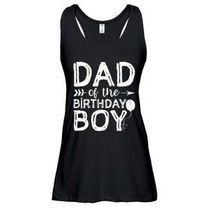 Dad Of The Birthday Boy Dad And Son Ladies Essential Flowy Tank