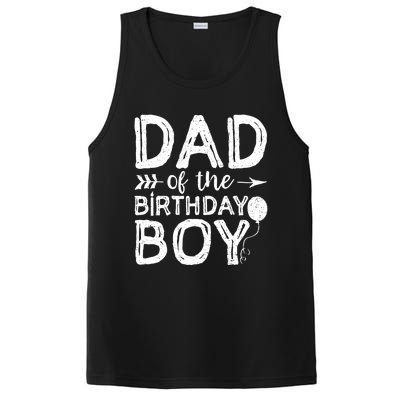 Dad Of The Birthday Boy Dad And Son PosiCharge Competitor Tank