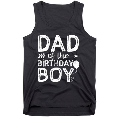 Dad Of The Birthday Boy Dad And Son Tank Top