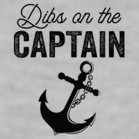 Dibs On The Captain Ladies PosiCharge Tri-Blend Wicking Tank
