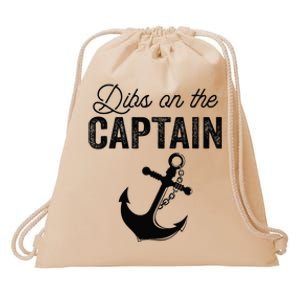 Dibs On The Captain Drawstring Bag