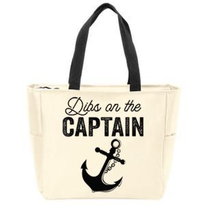 Dibs On The Captain Zip Tote Bag