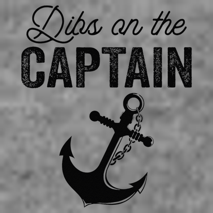 Dibs On The Captain Toddler Sweatshirt