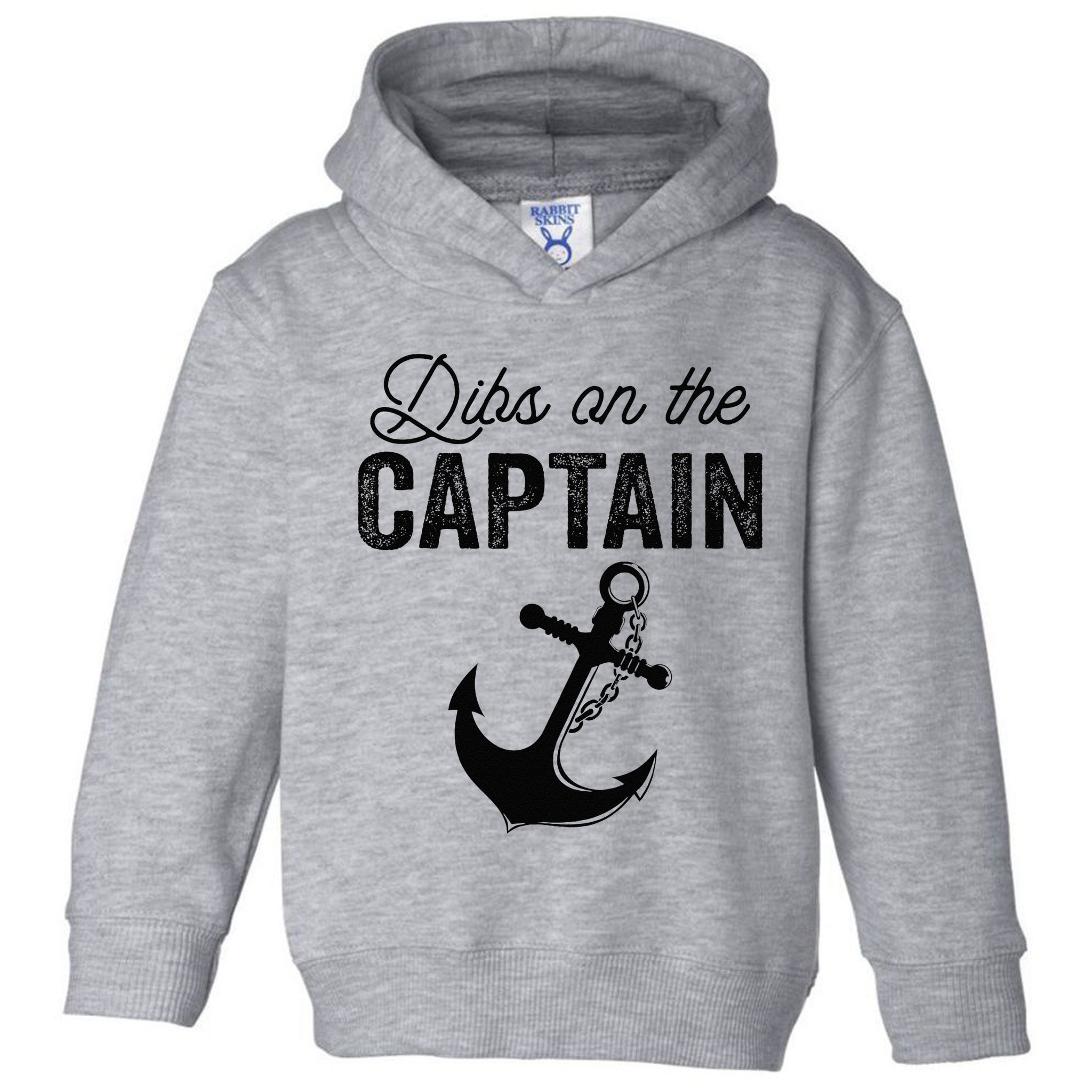 Dibs On The Captain Toddler Hoodie