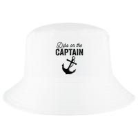 Dibs On The Captain Cool Comfort Performance Bucket Hat