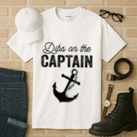 Dibs On The Captain Tall T-Shirt