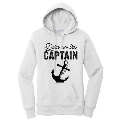 Dibs On The Captain Women's Pullover Hoodie