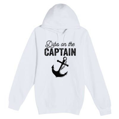 Dibs On The Captain Premium Pullover Hoodie