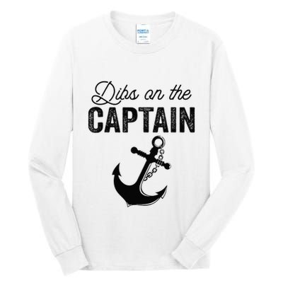 Dibs On The Captain Tall Long Sleeve T-Shirt