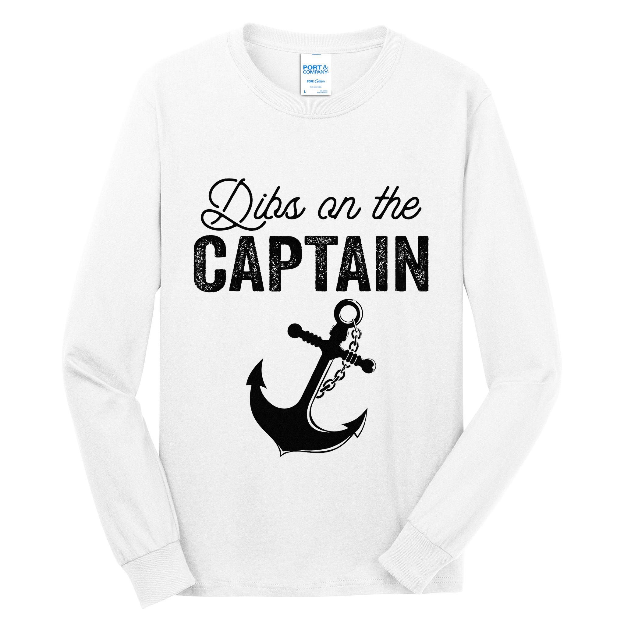 Dibs On The Captain Tall Long Sleeve T-Shirt