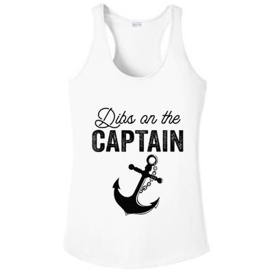 Dibs On The Captain Ladies PosiCharge Competitor Racerback Tank