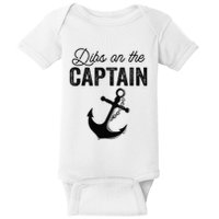Dibs On The Captain Baby Bodysuit