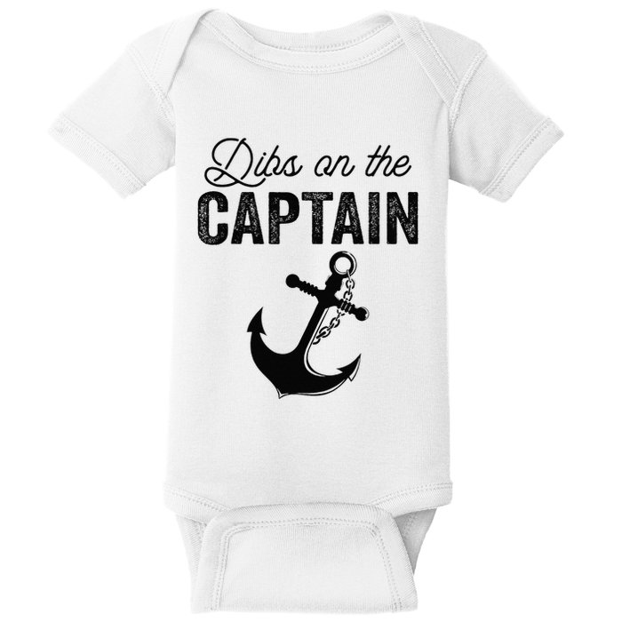 Dibs On The Captain Baby Bodysuit