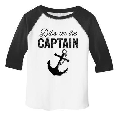 Dibs On The Captain Toddler Fine Jersey T-Shirt