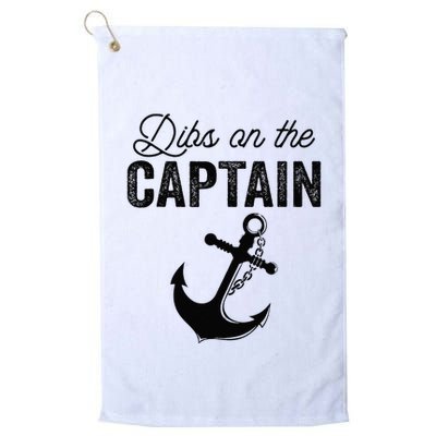 Dibs On The Captain Golf Towel