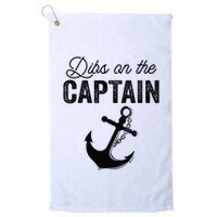 Dibs On The Captain Golf Towel