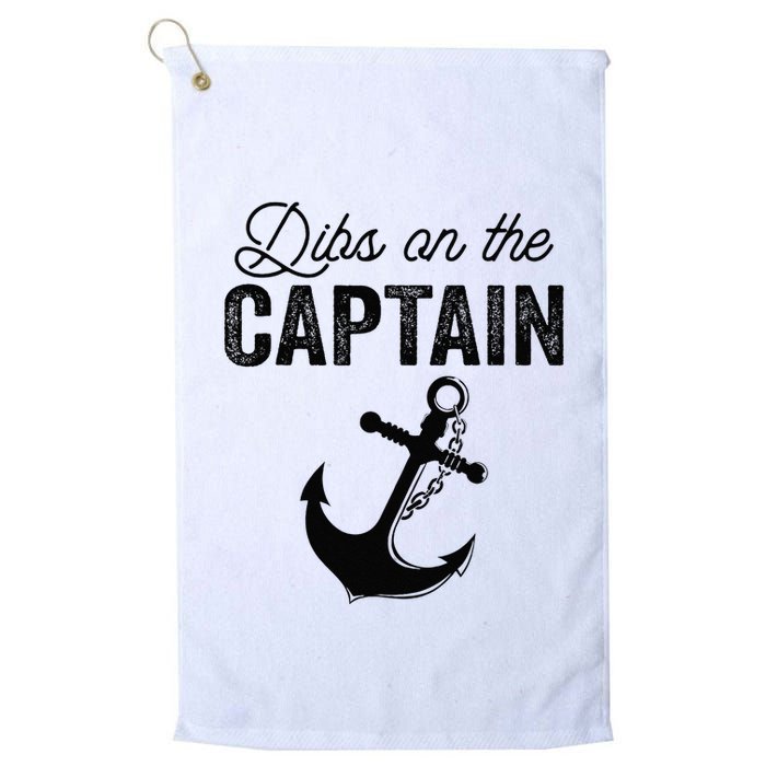 Dibs On The Captain Golf Towel