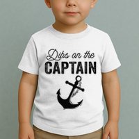 Dibs On The Captain Toddler T-Shirt