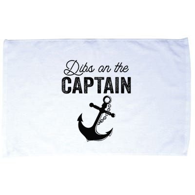 Dibs On The Captain Microfiber Hand Towel
