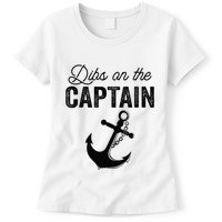 Dibs On The Captain Womens T-Shirt
