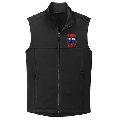 Dad Of The Birthday Boy Matching Family Spider Web Collective Smooth Fleece Vest