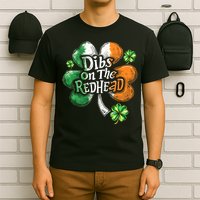 Dibs on the Redhead St Patrick's Irish Shamrock T-Shirt
