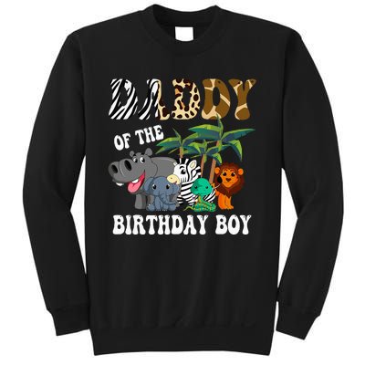 Daddy Of The Birthday Boy Zoo Bday Safari Celebration Sweatshirt