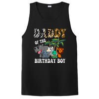 Daddy Of The Birthday Boy Zoo Bday Safari Celebration PosiCharge Competitor Tank