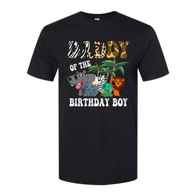 Daddy Of The Birthday Boy Zoo Bday Safari Celebration Softstyle CVC T-Shirt