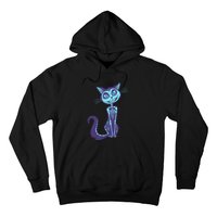 Day Of The Dead Dia De Los Muertos Cat Hoodie