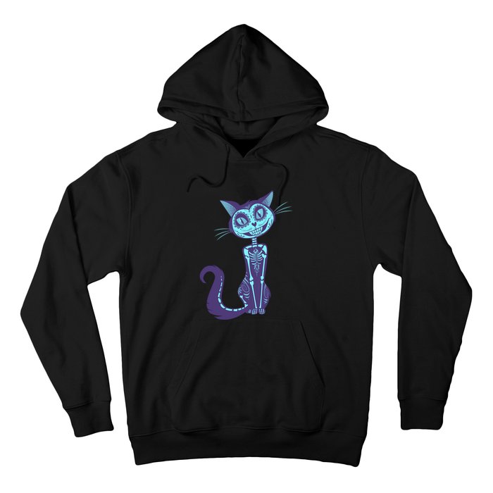 Day Of The Dead Dia De Los Muertos Cat Hoodie