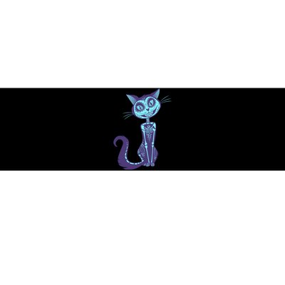 Day Of The Dead Dia De Los Muertos Cat Bumper Sticker