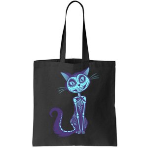 Day Of The Dead Dia De Los Muertos Cat Tote Bag