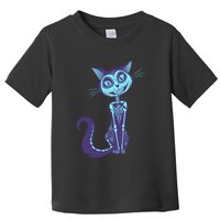 Day Of The Dead Dia De Los Muertos Cat Toddler T-Shirt