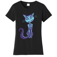 Day Of The Dead Dia De Los Muertos Cat Women's T-Shirt