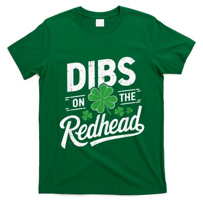Dibs On The Redhead St Patricks Day Drinking T-Shirt