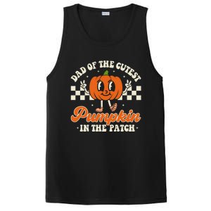 Dad Of The Cutest Pumpkins In The Patch Family Halloween Dad Gift PosiCharge Competitor Tank