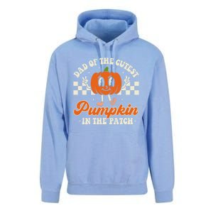 Dad Of The Cutest Pumpkins In The Patch Family Halloween Dad Gift Unisex Surf Hoodie