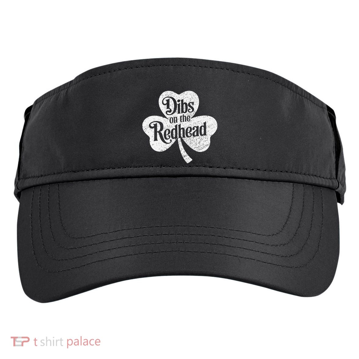 Dibs On The Redhead Shamrock .Png Adult Drive Performance Visor