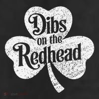 Dibs On The Redhead Shamrock .Png 11oz C Handle Ceramic Mug