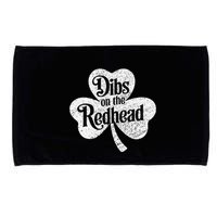 Dibs On The Redhead Shamrock .Png Microfiber Hand Towel