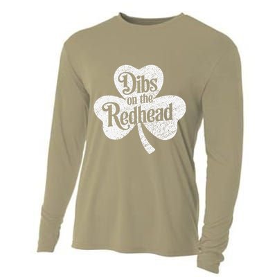 Dibs On The Redhead Shamrock .Png Cooling Performance Long Sleeve Crew