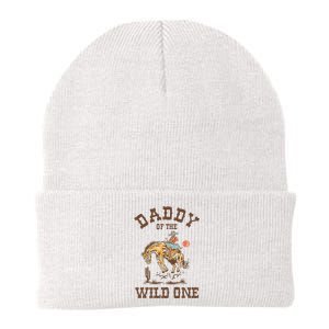 Daddy Of The Wild One 1st Birthday Rodeo Western Cowboy Knit Cap Winter Beanie