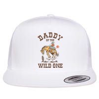 Daddy Of The Wild One 1st Birthday Rodeo Western Cowboy Flat Bill Trucker Hat